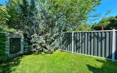 Alberta’s Leading Professional Galvanized Steel Privacy Fence Installation